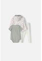 Conjunto LittleMic Multicolor Con Leggins Y Chaqueta Para Bebé Niña 9-12 de LittleMic