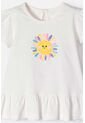 Conjunto LittleMic Multicolor De Camiseta Estampada Para Bebé Niña 6-9 de LittleMic