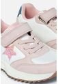 Tenis De LittleMic Blanco Y Rosado Para Niña 26 de LittleMic