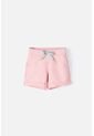 Short LittleMic Con Amarre Delantero Rosado Para Niña 2T A 5T 4T de LittleMic