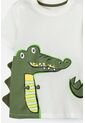 Conjunto LittleMic Verde Militar Para Niño 2t A 5t 5T de LittleMic
