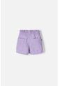 Short De LittleMic Con Cordón Lavanda Para Niña 2T A 5T 2T de LittleMic
