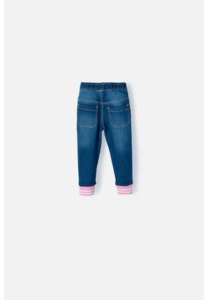 Jegging De LittleMic Indigo Oscuro Para Bebé Niña 3-6