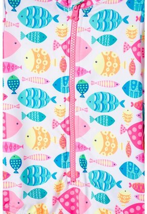 Vestido De Baño Del Littlemic Multicolor Para Niña 2T A 5T 5T