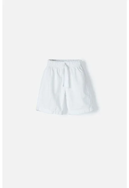 Bermuda De LittleMic Con Cordón Blanco Para Niño 2T A 5T 4T
