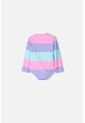 Vestido De Baño LittleMic Multicolor Manga Larga Para Niña 2T A 5T 5T de LittleMic