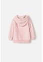 Buzo De Littlemic Con Capucha Rosado Para Niña 2T A 5T 5T de LittleMic