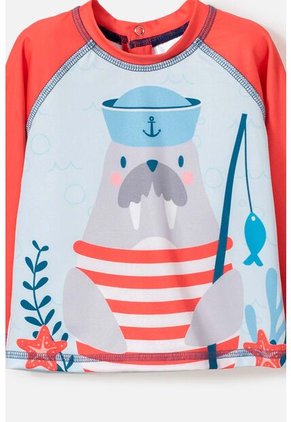 Conjunto De Baño Littlemic Con Sombrero Multicolor Para Bebé Niña 6-9