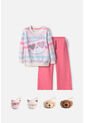 Conjunto De Littlemoc Pantalón Largo Multicolor Para Niña 2T A 6T 5T de LittleMic