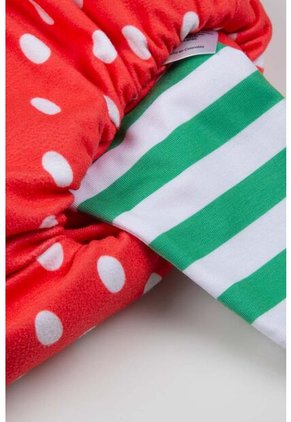 Conjunto LittleMic X3 Piezas Rojo Para Bebé Niña 3T