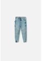 Jogger De LittleMic Con Cordón Azul Claro Para Niño 2T A 6T 4T de LittleMic