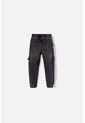 Jogger De Littlemic Con Bolsillos Negro Para Niño 2T A 5T 2T de LittleMic
