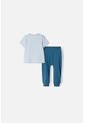 Conjunto LittleMic Azul De Pantalón Largo Para Bebé Niño 18-24 de LittleMic