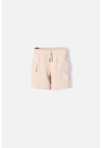 Bermuda De Littlemic Con Cordón Caqui Para Niño 2T A 5T 2T LittleMic
