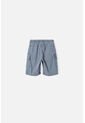 Bermuda De Littlemic Con Bolsillos Gris Para Niño 2T A 5T 3T de LittleMic