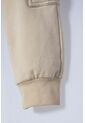 Jogger De Littlemic Con Cordón Caqui Para Niño 2T A 5T 4T de LittleMic