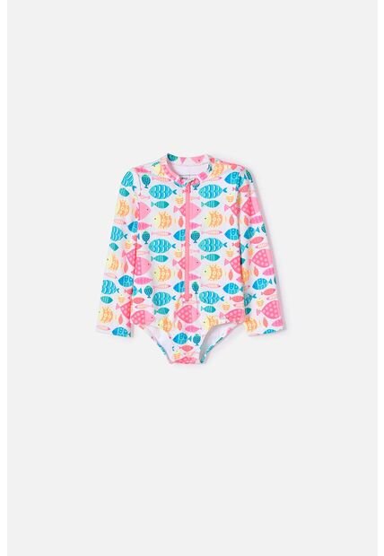 Vestido De Baño Del Littlemic Multicolor Para Niña 2T A 5T 2T