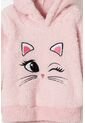 Buzo De Littlemic Con Capucha Rosado Para Niña 2T A 5T 4T de LittleMic