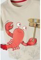 Camiseta Littlemic Caqui Estampada En Frente Para Niño 2T A 5T 3T de LittleMic