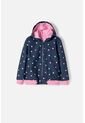 Chaqueta De Littlemic Con Capucha Multicolor Para Niña 2T A 5T 3T de LittleMic