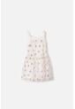 Vestido De Littlemic Manga Sisa Crudo Para Niña 2T A 5T 2T de LittleMic