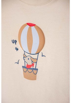 Conjunto LittleMic Café Y Taupe De Pantalón Largo Para Bebé Niño 12-18