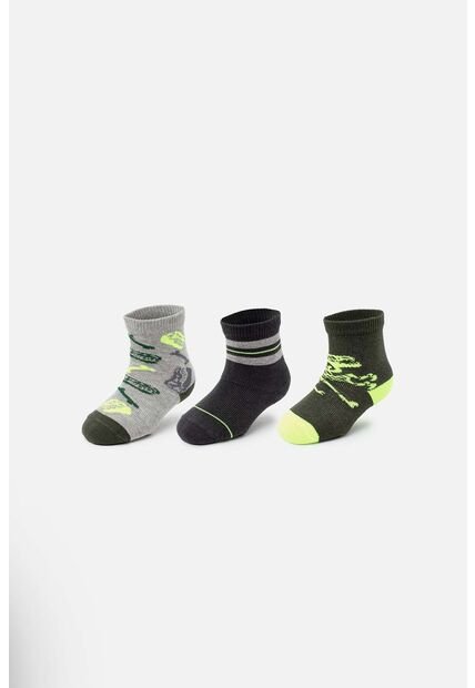 Medias X3 De LittleMic Multicolor Para Niño 4-6