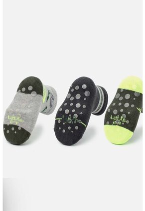 Medias X3 De LittleMic Multicolor Para Niño 4-6