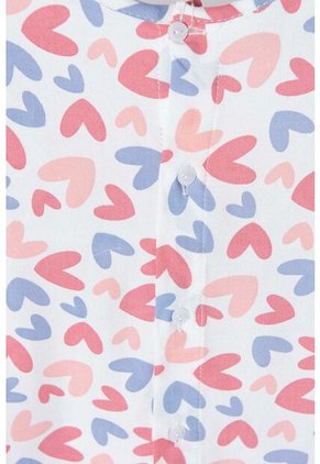 Conjunto De Little Mic Blanco Y Rosa Para Niña 5T