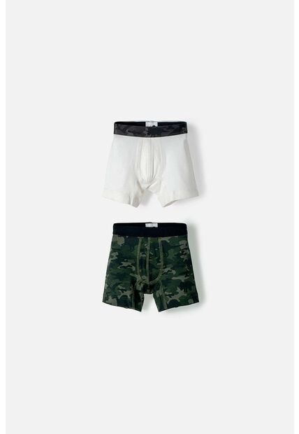 Pack X2 Boxer De Littlemic Multicolor Para Niño 2T A 5T 5T