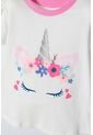 Pijama LittleMic Con Pantalón Largo Multicolor Para Niña 2T A 5T 5T de LittleMic