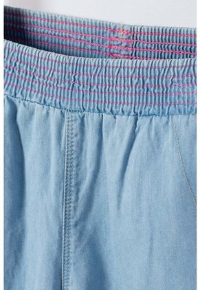 Jogger De Littlemic Bota Amplia Azul Para Niña 2T A 6T 4T