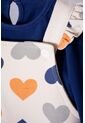 Vestido LittleMic Tipo Jardinera Azul Y Caqui Para Bebé Niña 12-18 de LittleMic