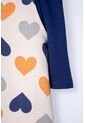 Vestido LittleMic Tipo Jardinera Azul Y Caqui Para Bebé Niña 12-18 de LittleMic