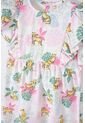 Vestido De LittleMic Multicolor Manga Corta Para Niña 2T A 5T 5T de LittleMic