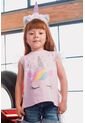 Camiseta Littlemic Multicolor Manga Corta Con Bolero Para Niña 2T A 5T 4T de LittleMic