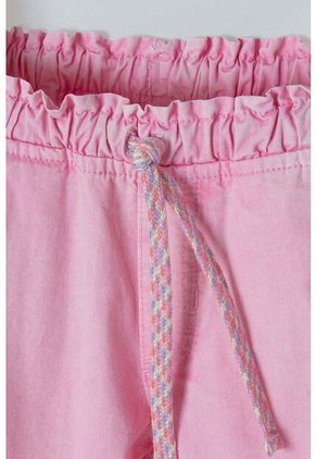 Jogger LittleMic Rosado Con Bolsillos Tipo Cargo Para Niña 2T A 5T 4T