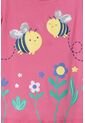 Camiseta Littlemic Rosada Manga Corta Para Niña 2T A 5T 3T de LittleMic