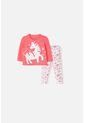 Conjunto LittleMic Con Pantalón Largo Coral Para Bebé Niña 12-18 de LittleMic