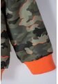 Chaqueta De LittleMic Con Cierre Y Chompa Verde Militar  Para Bebé Niño 3-6 de LittleMic