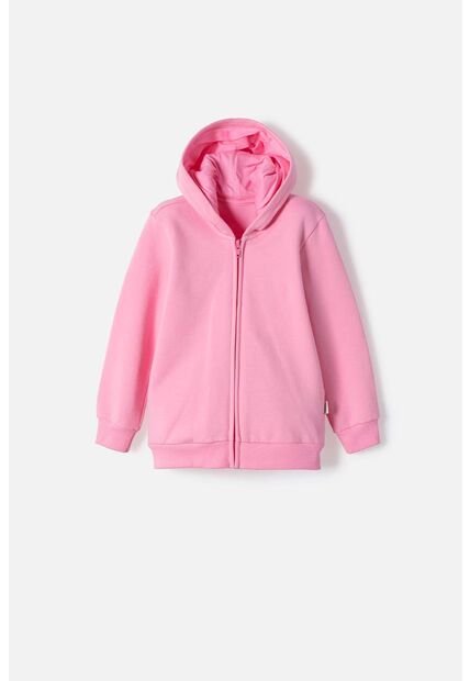 Buzo De Littlemic Con Cierre Rosado Para Niña 2T A 6T 3T