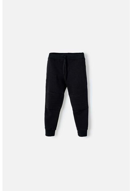 Jogger De LittleMic Con Cordón Negro Para Niño 2T A 5T 5T