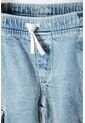 Jean De Littlemic Bota Ancha Para Niña 2T A 5T 3T de LittleMic