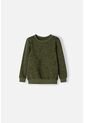 Buzo De LittleMic Cerrado Verde Para Niño 2T A 5T 3T de LittleMic