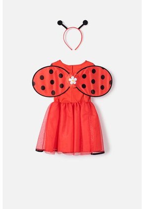 Disfraz Mariquita De Littlemic Para Niña De 3T A 4T. 4T-5T