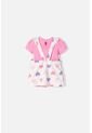 Vestido De Littlemic Tipo Jardinera Multicolor Para Bebé Niña 9-12 de LittleMic