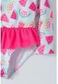 Vestido De Baño LittleMic Con Gorro Azul Y Fucsia Para Bebé Niña 12-18 de LittleMic