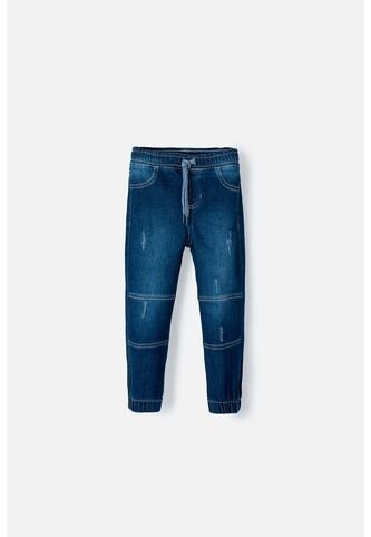 Jogger De LittleMic Indigo Medio Para Niño 2T A 5T 2T LittleMic