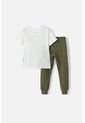 Conjunto LittleMic Verde Militar Para Niño 2t A 5t 5T de LittleMic