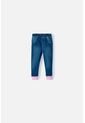 Jegging De LittleMic Indigo Oscuro Para Bebé Niña 12-18 de LittleMic